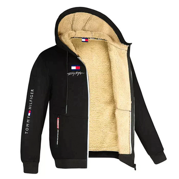 TOMMY | SUDADERA DE INVIERNO CON FORRO DE OSITO PARA HOMBRE